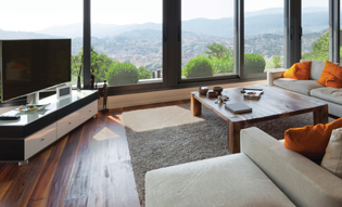 Película para vidrios Harmony proporciona confort en la sala de estar 